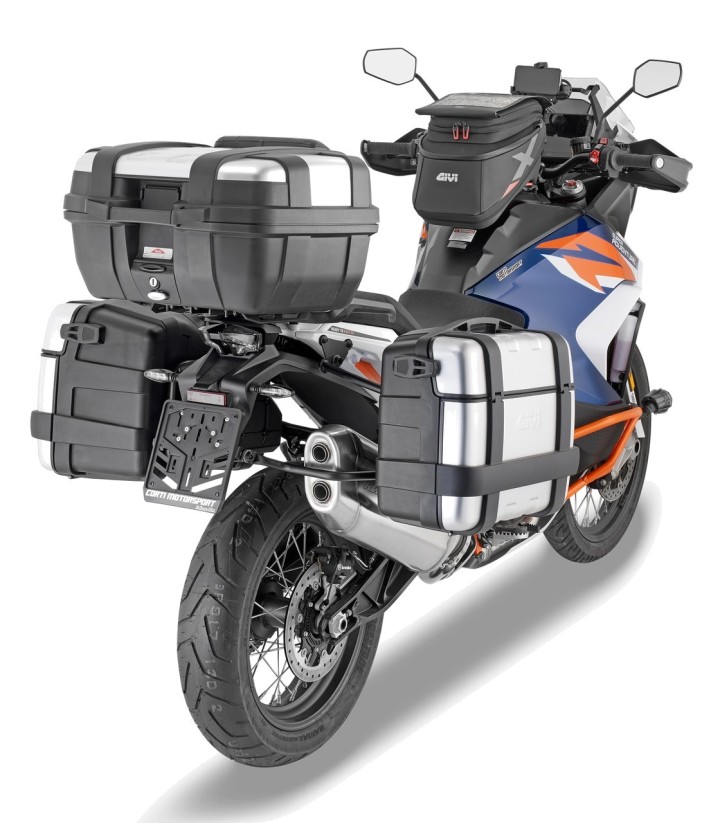 Portamaletas lateral Givi PL ONE-FIT MONOKEY® para KTM 1290/1390 Super Adventure PLO7713MK