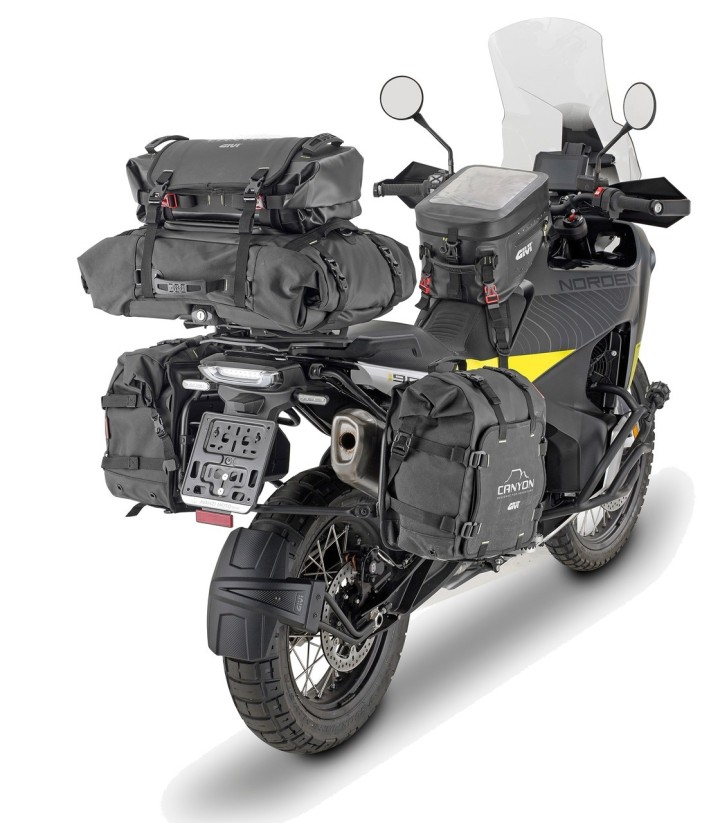 Portamaletas lateral Givi PL ONE-FIT MONOKEY® para Husqvarna Norden 901 PLO9430MK