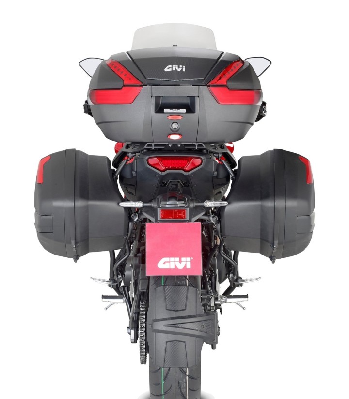 Portamaletas lateral Givi V35/V37 MONOKEY® SIDE para Yamaha Tracer 9 / Tracer 9 GT / GT+ PLX2159