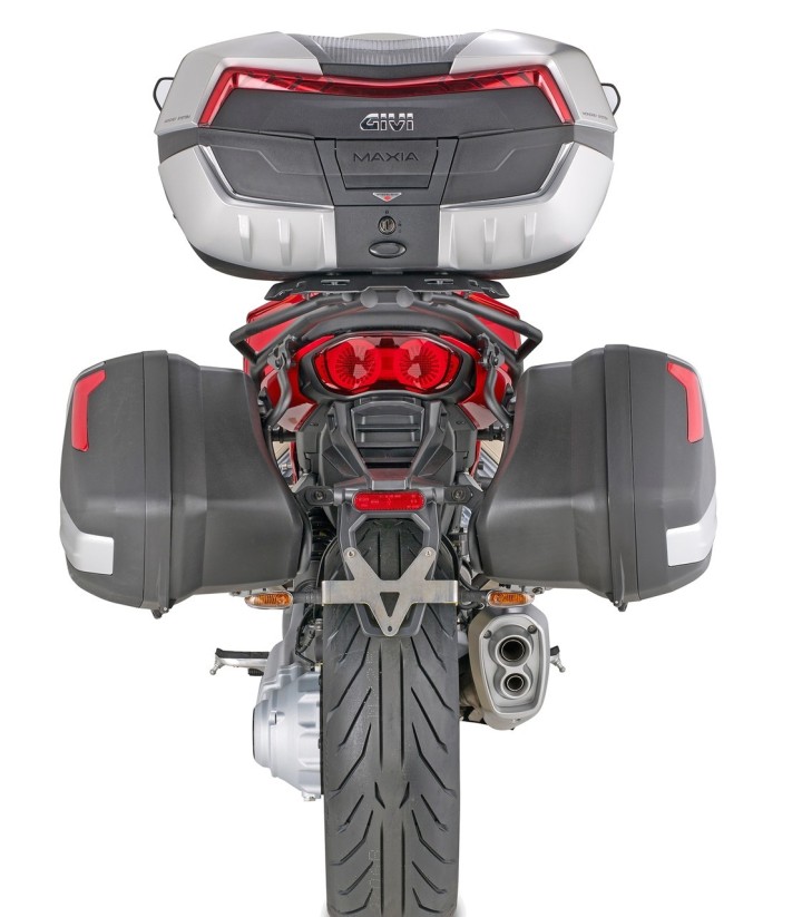 Portamaletas lateral Givi V35/V37 MONOKEY® SIDE para Moto Guzzi V100 Mandello PLX8207