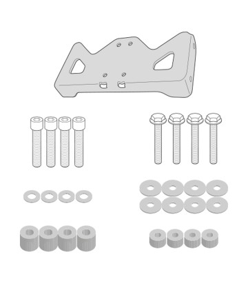 Montagesatz für PLX1152 an Honda CB500F 1152KIT
