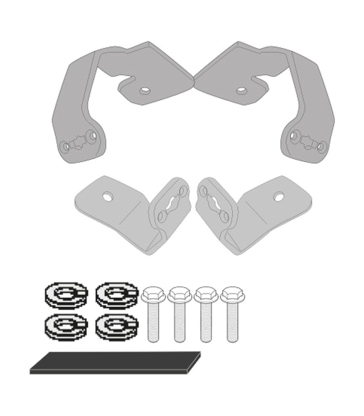 Kit para el montaje del PLO1192MK, PLO1192CAM, PLX1192 en la Honda NC750X 1192KIT