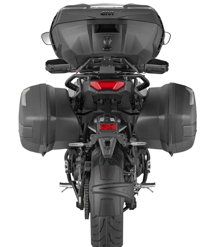 Portamaletas lateral Givi MONOKEY TECH 3 para Yamaha Tracer 9 / Tracer 9 GT / GT+ PX2171