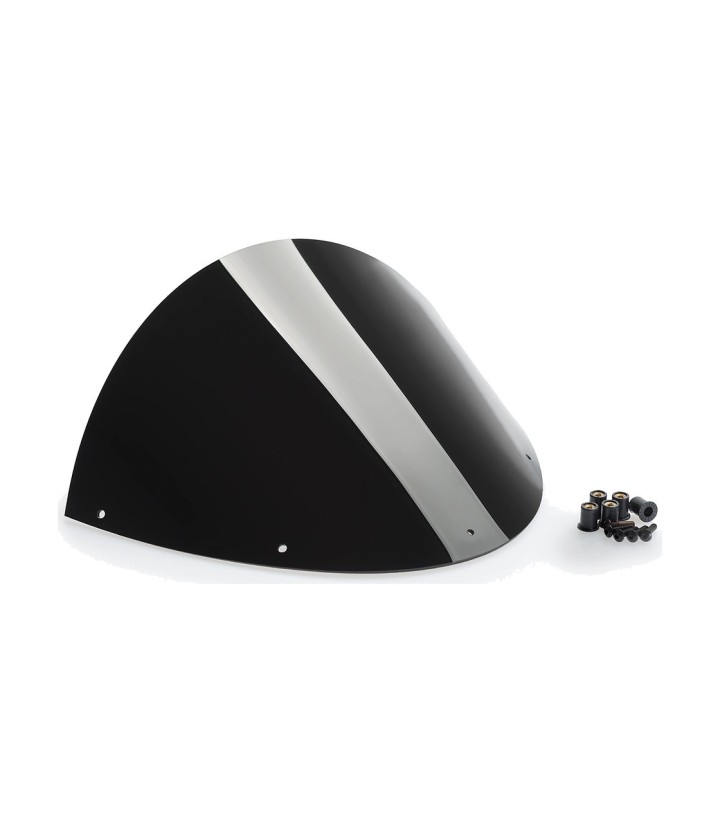 Ersatz-Windschild Puig Gehäuse Ø 195 mm Schwarz 9196N