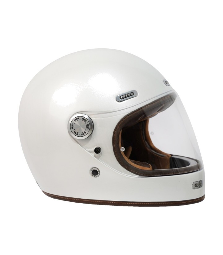 Casco Integral By City Roadster III Blanco Perla