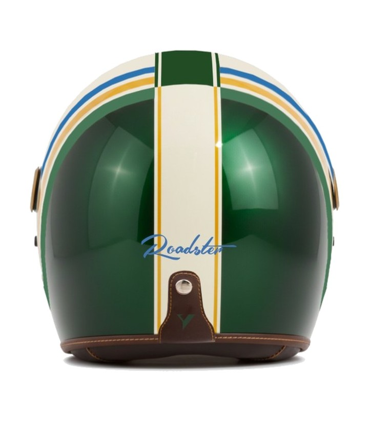 Casco Integral By City Roadster III Vintage Verde