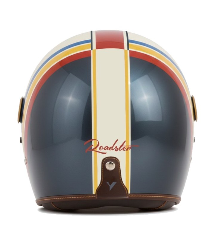 Casco Integral By City Roadster III Vintage Gris