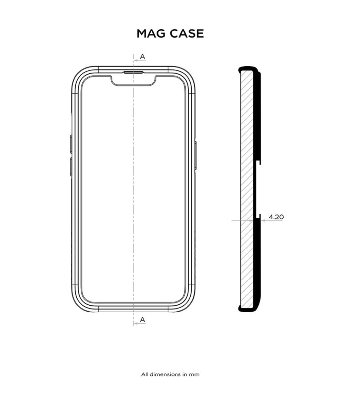 Capa Quad Lock MAG para iPhone 14