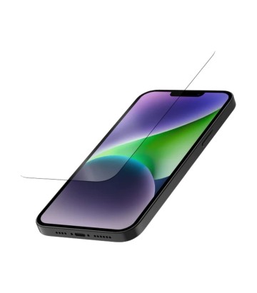 Quad Lock-screenprotector van gehard glas voor iPhone 14 Plus