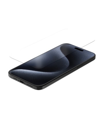Protector de Pantalla de Cristal Templado Quad Lock para iPhone 15 Plus / 15 Pro Max