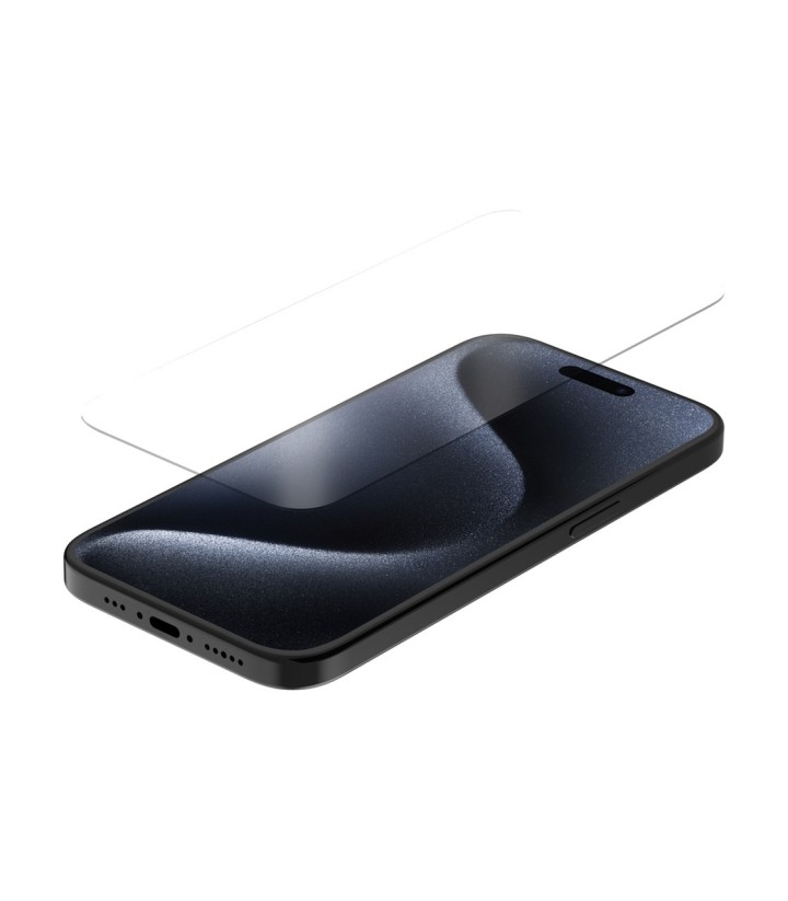 Protector de Pantalla de Cristal Templado Quad Lock para iPhone 15 / 15 Pro