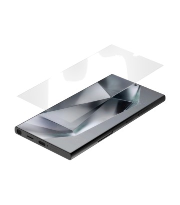 Protetores de ecrã flexíveis em TPU da Quad Lock para Samsung Galaxy S24 Ultra