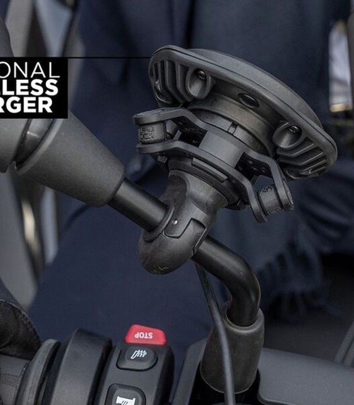 Quad Lock spiegelhouder voor motor en scooter