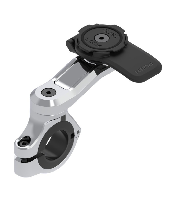 Supporto per manubrio Quad Lock Pro cromato
