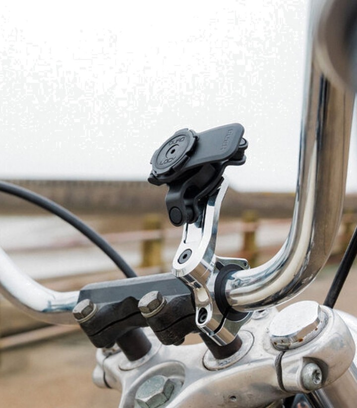 Supporto per manubrio Quad Lock Pro cromato
