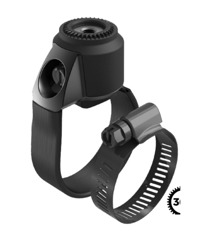 Supporto a fascetta Quad Lock 360 per barre e gabbie di protezione da Ø32-60 mm