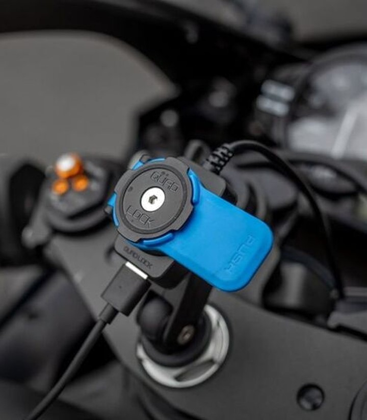 Quad Lock USB-Ladegerät fürs Motorrad
