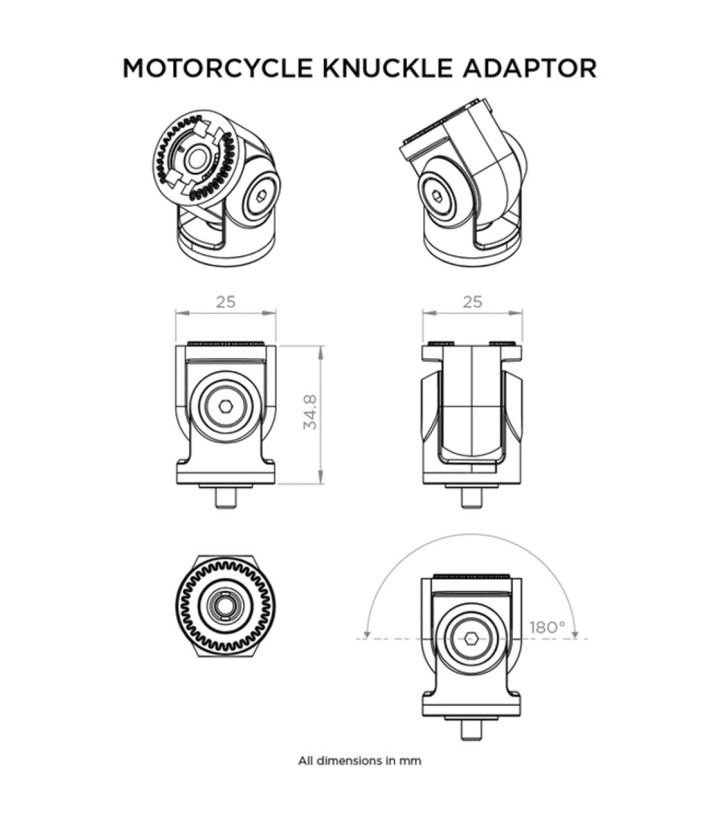 Adaptador de Rótula Quad Lock