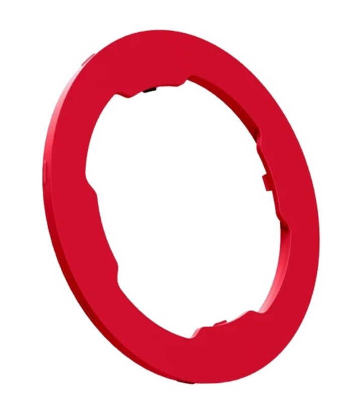 Quad Lock MAG V2-ring voor telefoonhoesje in rood
