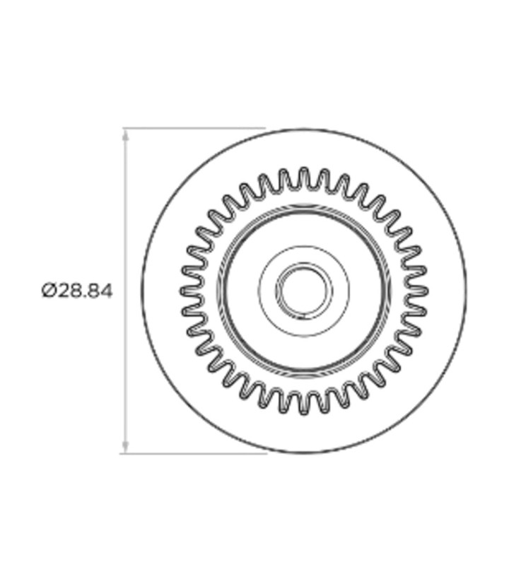 Adaptateur de tête Quad Lock 360 vers MAG