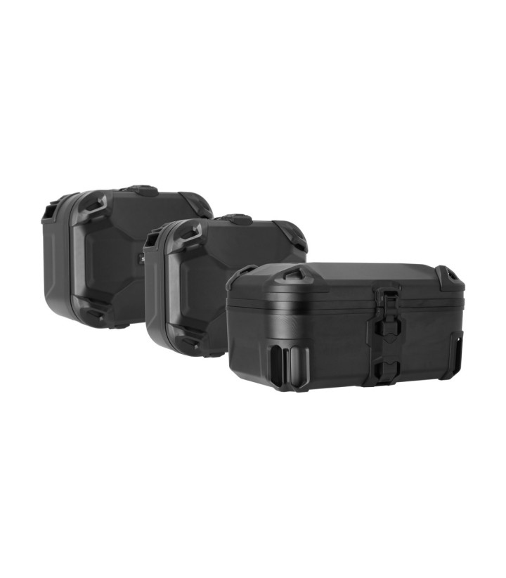 Pack Maletas Laterales + Baúl DUSC XL 55 L + Soportes Ducati DesertX (22-25) SW-MOTECH ADV.22.995.66100/B