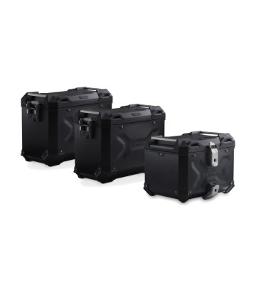 Pack Maletas Laterales + Baúl 38 L TRAX ADV en Negro + Soportes Royal Enfield Himalayan 450 Rally (25) SW-MOTECH ADV.41.620.7510