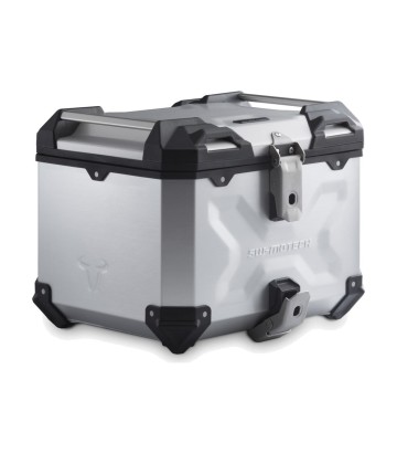 Maleta Superior con Soporte TRAX ADV Plateada 38 L Benelli TRK 502 X (18) SW-MOTECH GPT.19.806.70001/S