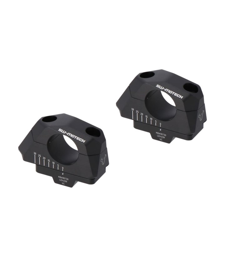 Torretas Acercadoras de Manillar 32 mm para Ø 32 mm SW-MOTECH en Negro LEH.00.039.32000/B