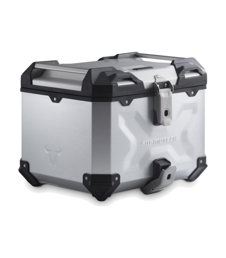 Maleta Superior con Soporte TRAX ADV Plateada 38 L BMW F 450 GS (25) SW-MOTECH GPT.07.984.70000/S