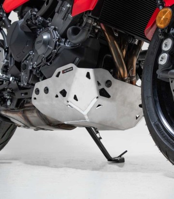 Protector de Cárter SW-MOTECH Plateado Yamaha Tracer 9 (20-24) MSS.06.921.10001/S