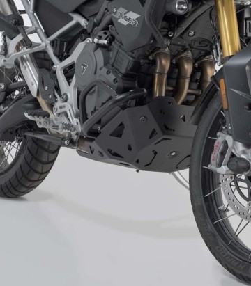 SW-MOTECH Skid Plate for Triumph Tiger 1200 GT/GT Explorer/GT Pro/Rally Explorer/Rally Pro (22) in Black MSS.11.905.10002/B