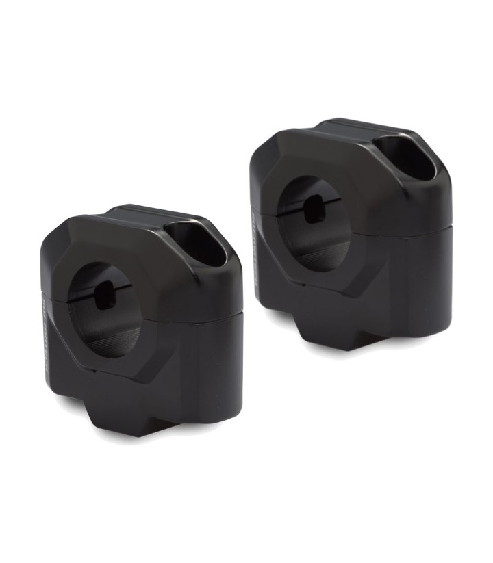 Torretas Elevadoras de Manillar 30 mm para Ø 28 mm SW-MOTECH en Negro LEH.00.039.24100.30/B