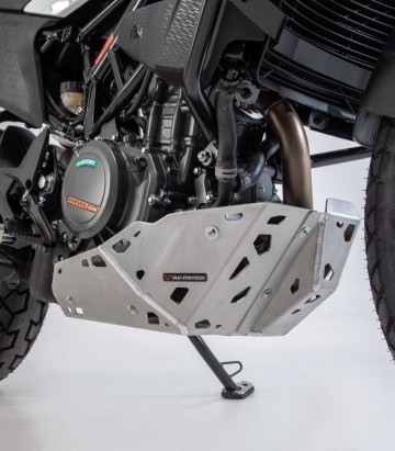 SW-MOTECH Skid Plate for KTM 390 Adventure (19-24) in Silver MSS.04.958.10000