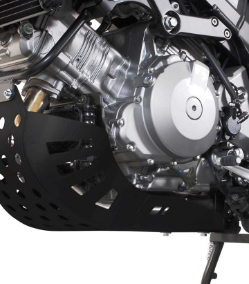 Protector de Cárter SW-MOTECH Negro Kawasaki KLV 1000 (03-06), Suzuki DL 1000 V-Strom (01-07) MSS.05.265.100/B