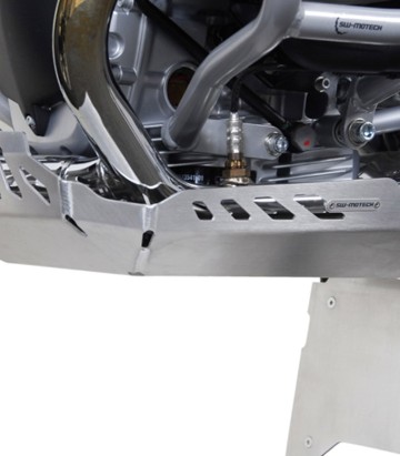 Protector de Cárter SW-MOTECH Plateado BMW R 1200 GS (04-12) / Adventure (08-13) MSS.07.706.10000/S