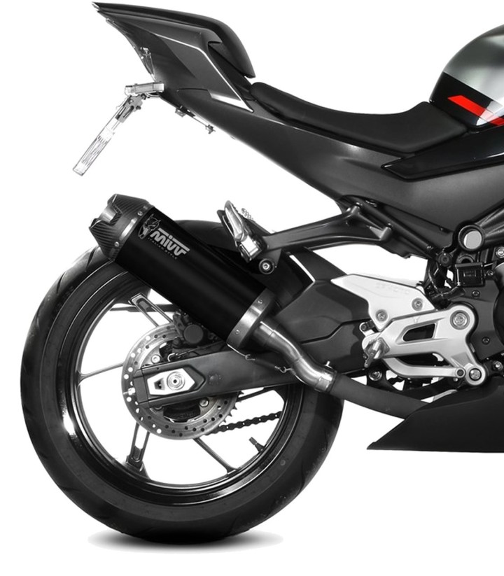 Escape MIVV AK-1 Negro para CF Moto 450SR (23-24) CF.008.LZK