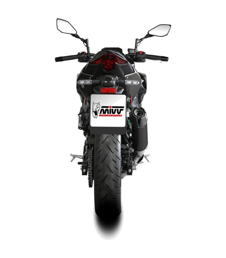 Escape MIVV AK-1 Negro para Kawasaki Z500 / SE (24-25) K.061.LZK