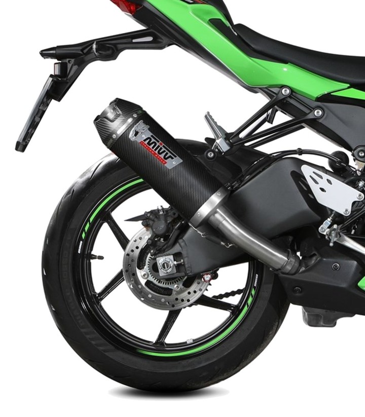 Escape MIVV AK-1 Carbono para Kawasaki ZX-6 R 636 (21-25) K.050.L3K