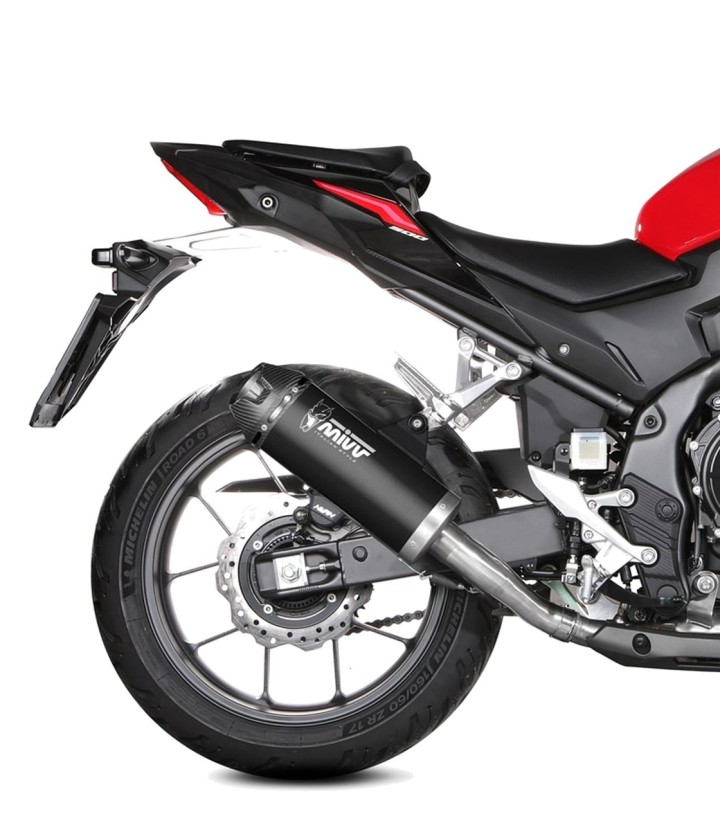 Escape MIVV AK-1 Negro para Honda CBR 500 R (24-25) H.093.LZK