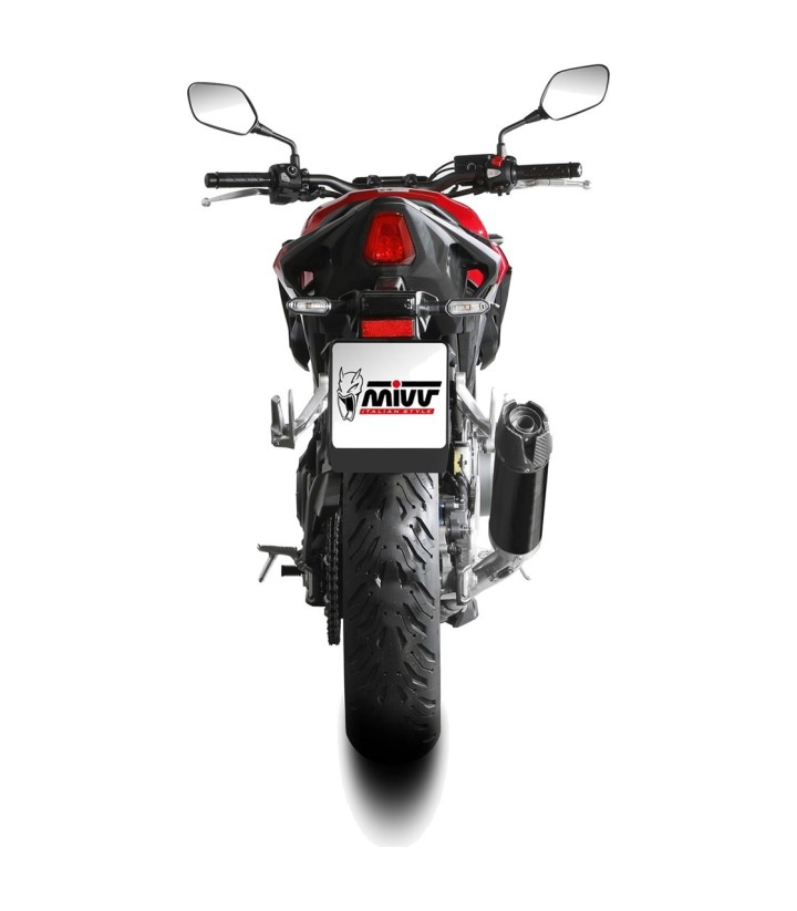 Escape MIVV AK-1 Negro para Honda CBR 500 R (24-25) H.093.LZK