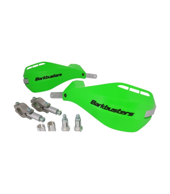 Barkbusters-handkappen EGO voor recht stuur van 22 mm in Groen
