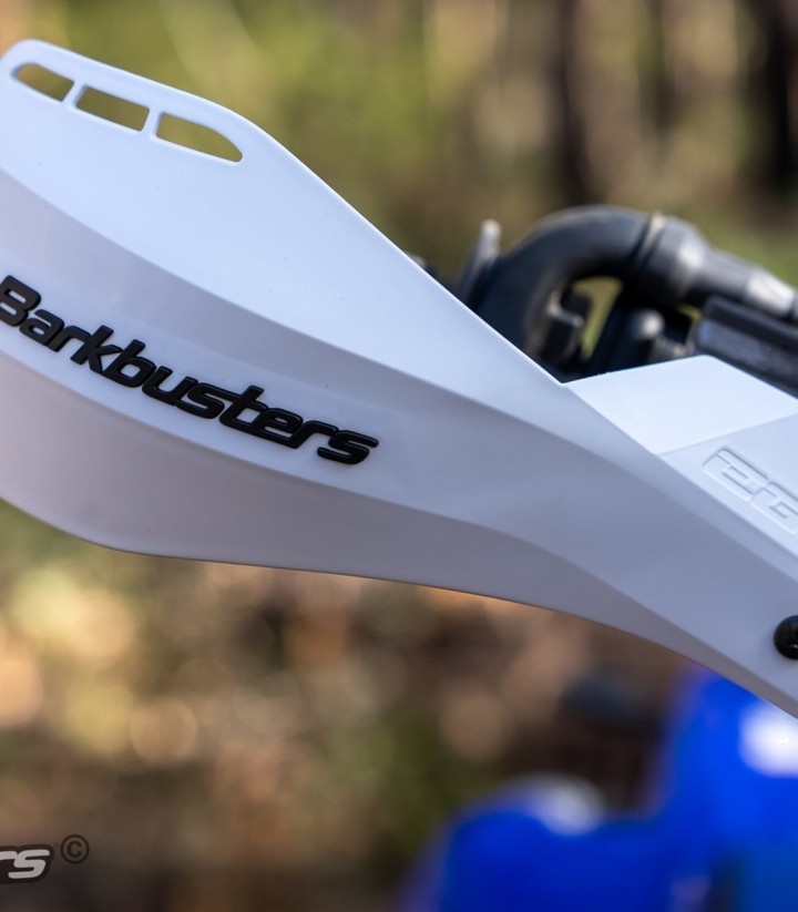 Barkbusters EGO for 22 mm Straight Handlebar Handguards in White