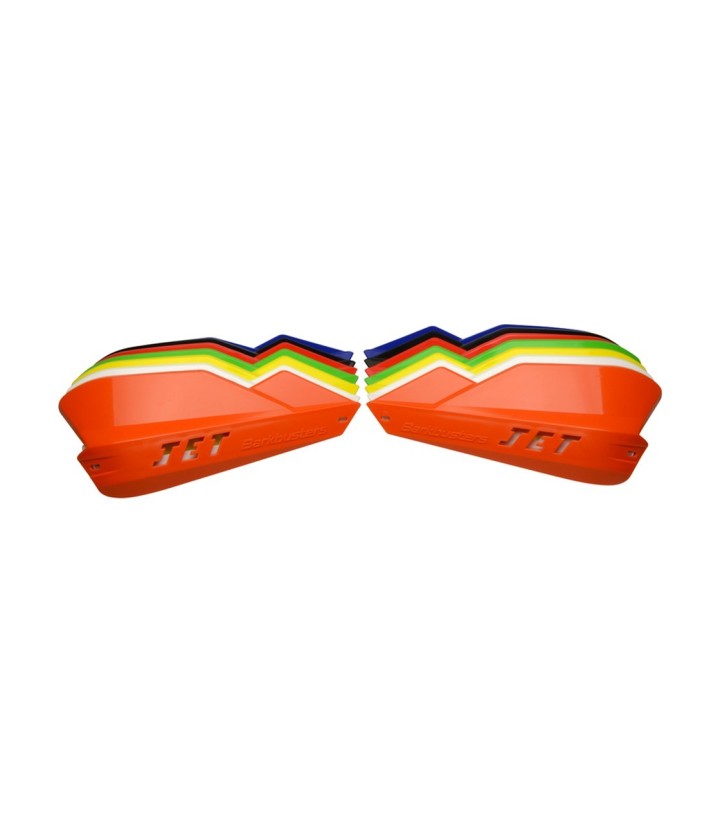 Protetores de plástico Barkbusters JET na cor Verde