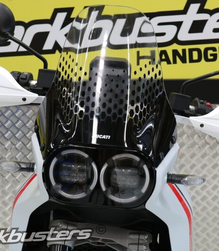 Kit de montagem de protetores de mãos Barkbusters em preto para Ducati DesertX 937 (22-25)