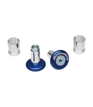Barkbusters Anodised Bar End Plugs in Blue