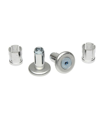 Embouts de guidon Barkbusters anodisés couleur argent