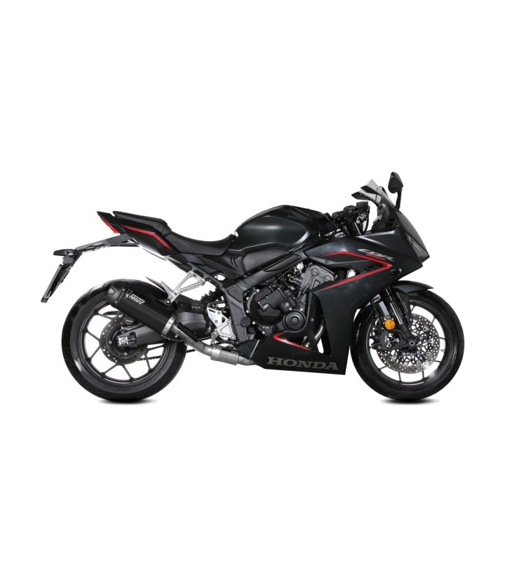MIVV AK-1-uitlaat Zwart voor Honda CB650R (24-26), CBR650R (24-26) H.096.KZK