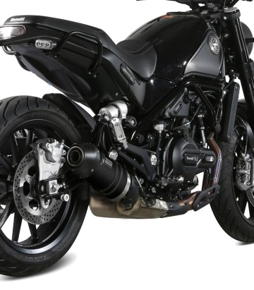 MIVV X-M5-uitlaat Zwart voor Suzuki GSX-8R/S/T/TT (25-26) S.066.SC5B