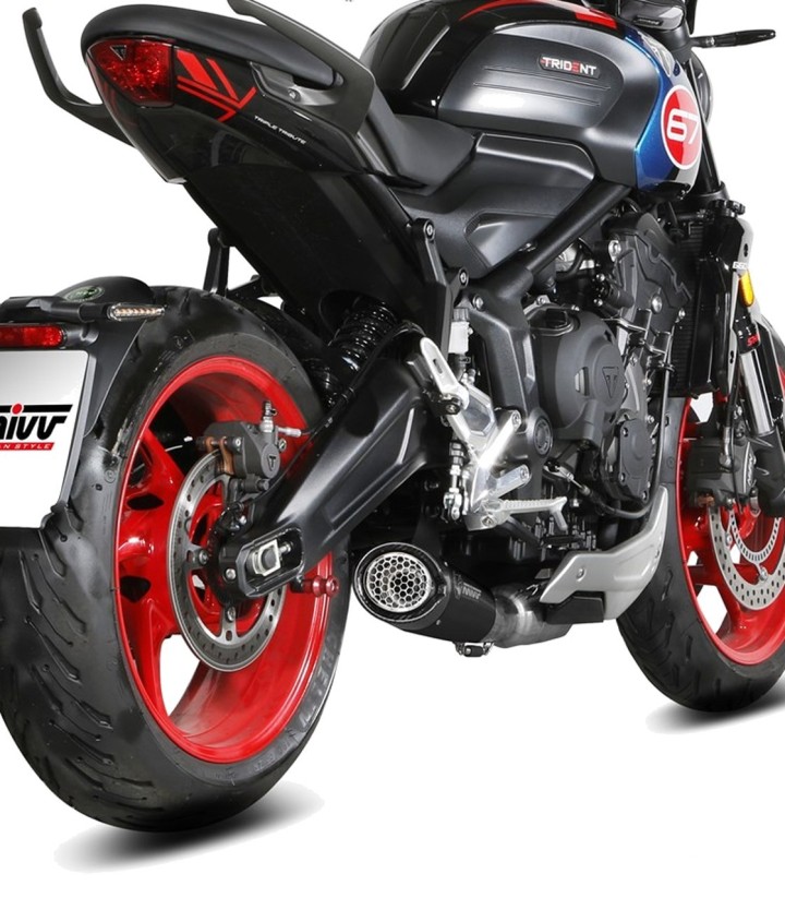 Escape MIVV X-M5 Preto para Triumph Trident 660 (25-26) T.029.SC5B