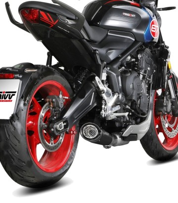 MIVV X-M5 Exhaust Black for Triumph Trident 660 (25-26) T.029.SC5B